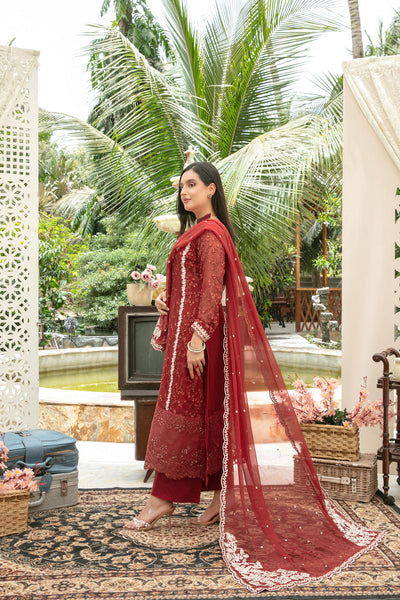 Nuresa Embroidered Fancy Chiffon