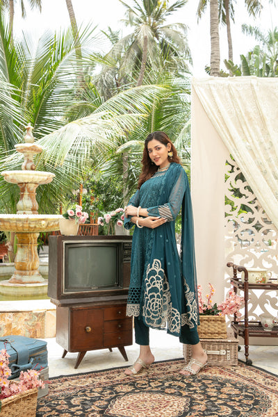 Nuresa Embroidered Fancy Chiffon
