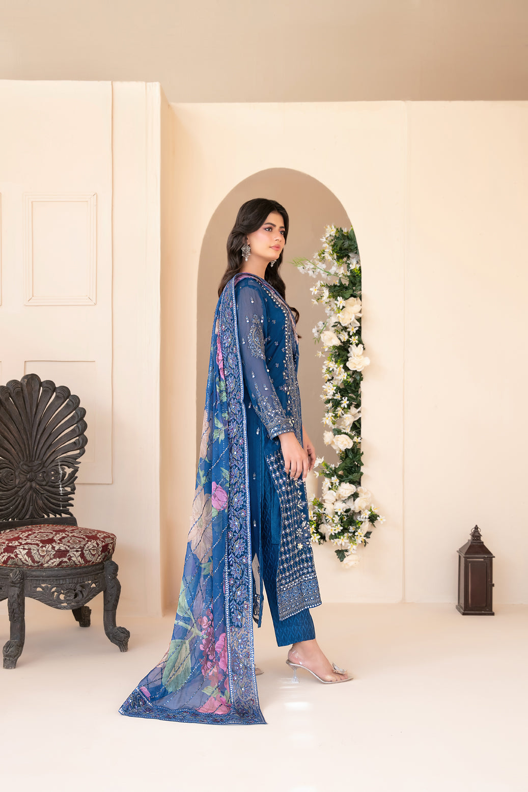Sunehri 3 Piece Semi-Stitched Collection