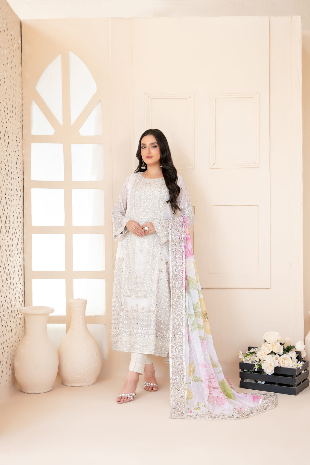 Sunehri 3 Piece Semi-Stitched Collection