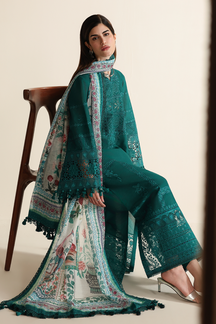 IRIS EMBROIDERED LAWN