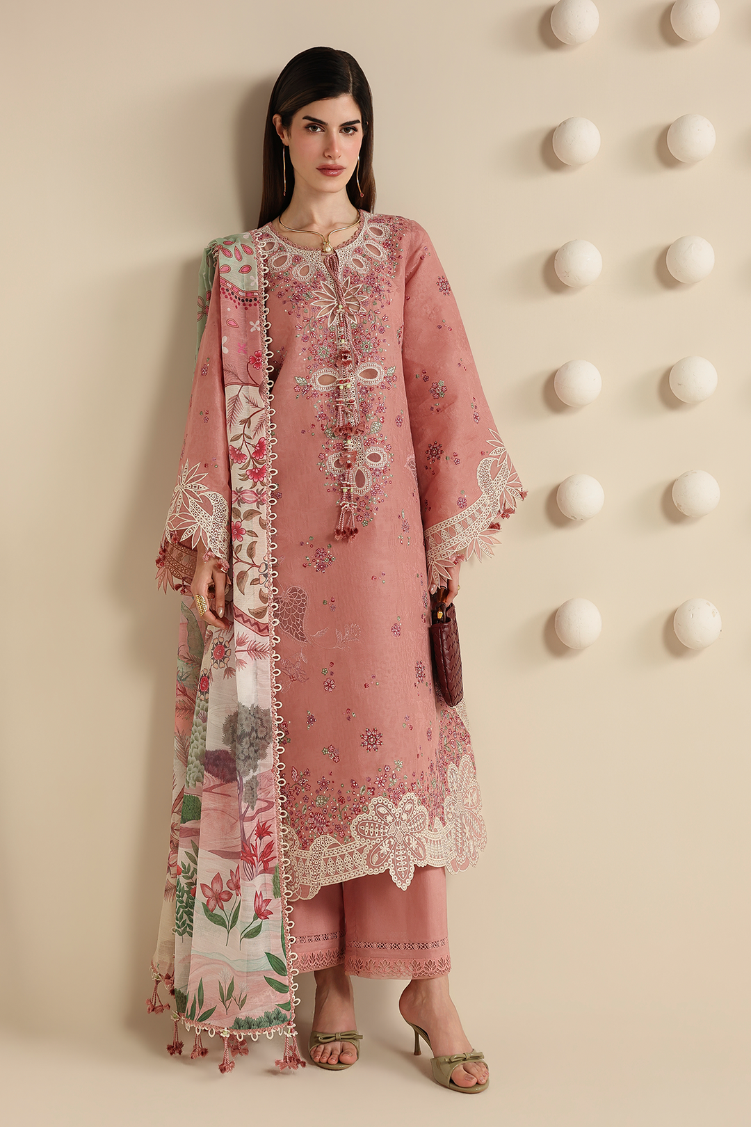 IRIS EMBROIDERED LAWN