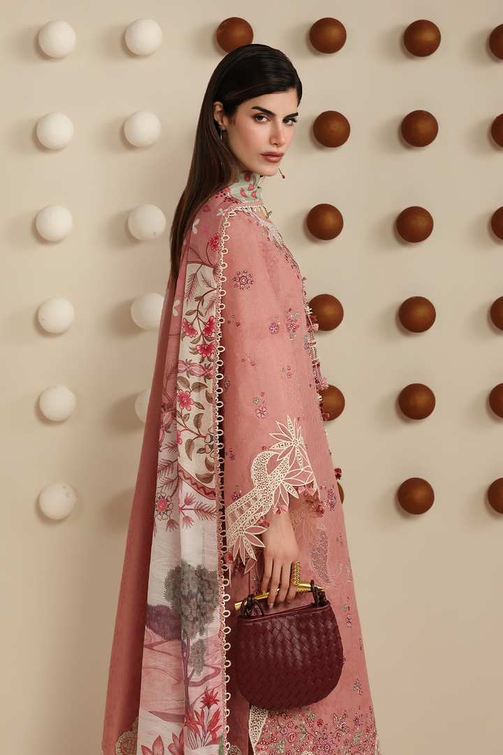IRIS EMBROIDERED LAWN
