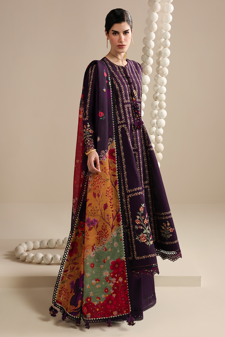IRIS EMBROIDERED LAWN