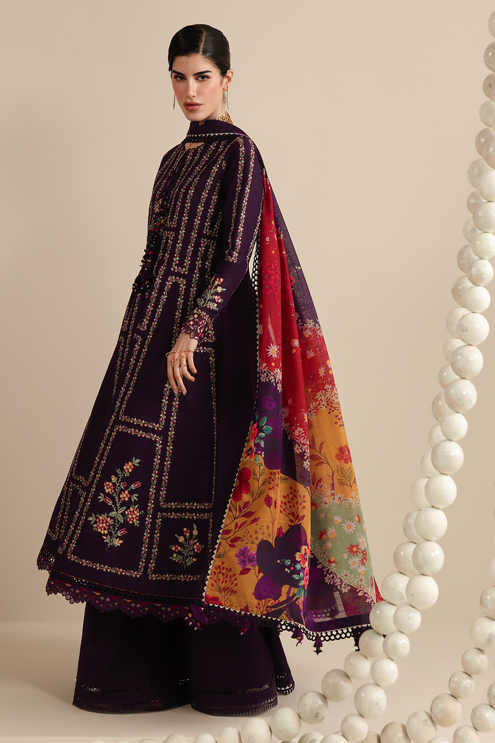 IRIS EMBROIDERED LAWN