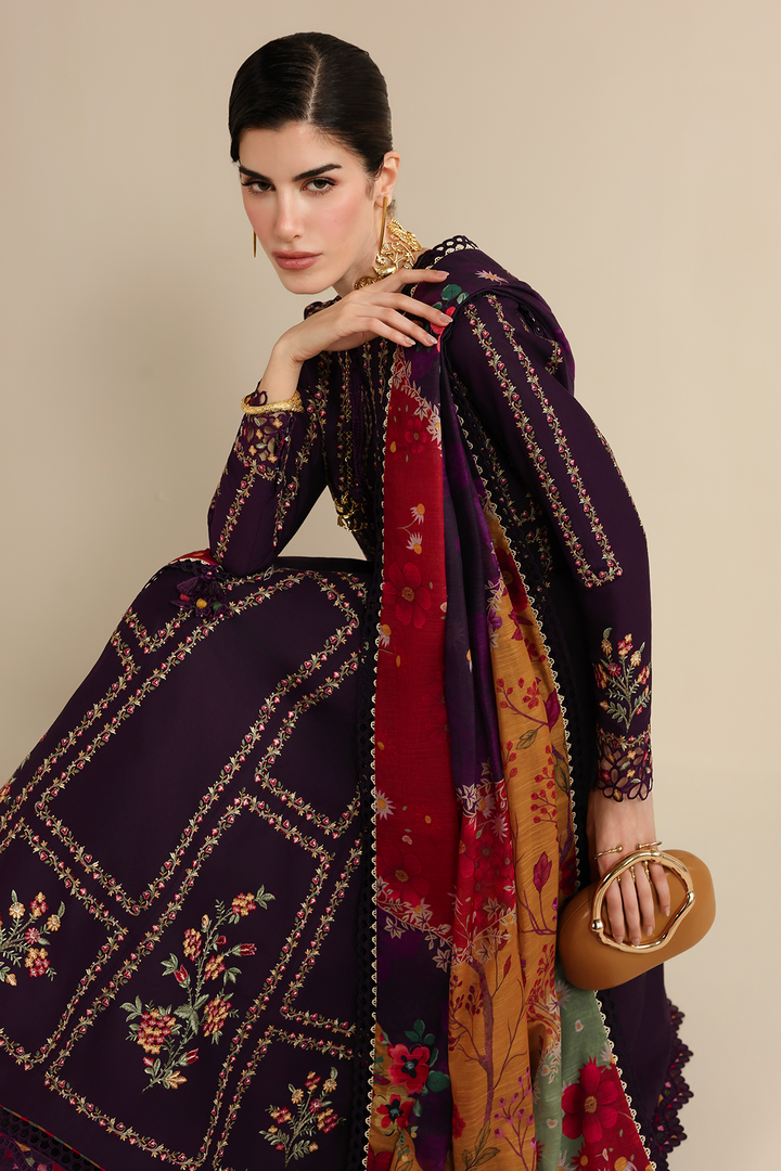 IRIS EMBROIDERED LAWN