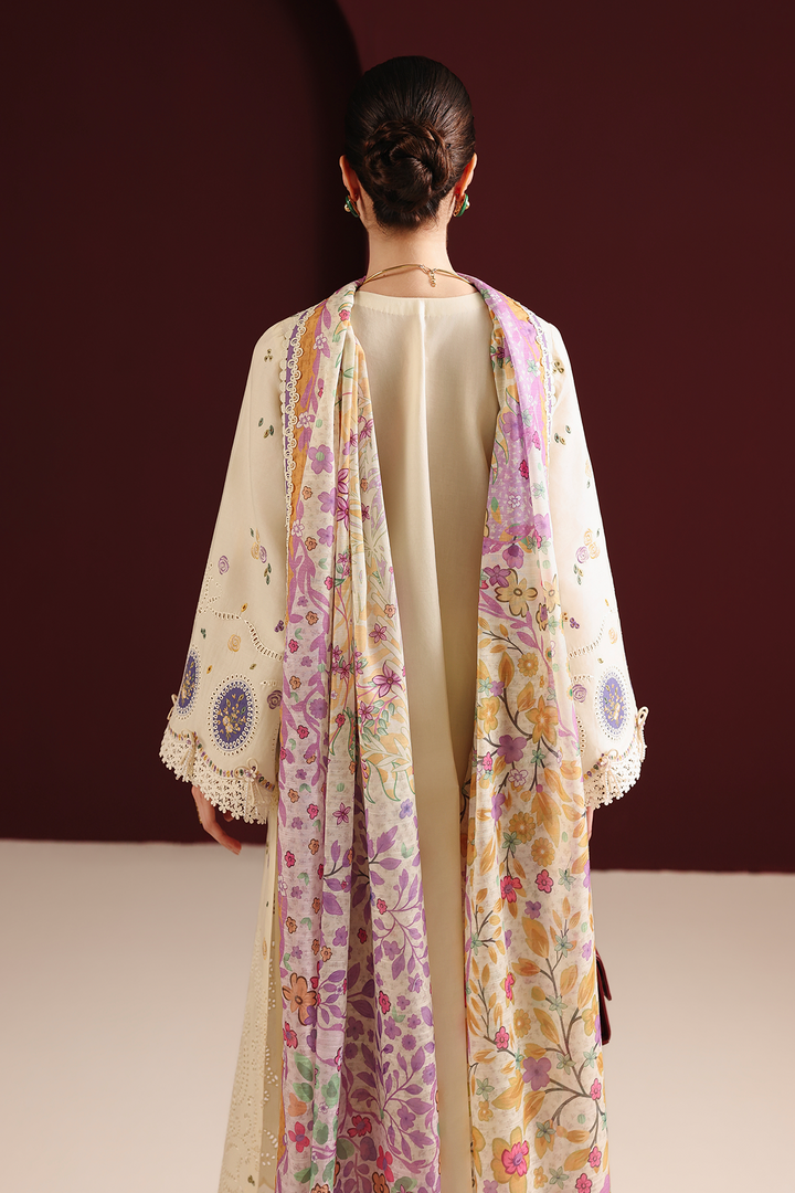 IRIS EMBROIDERED LAWN