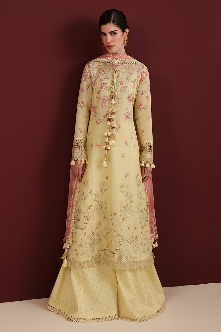 IRIS EMBROIDERED LAWN
