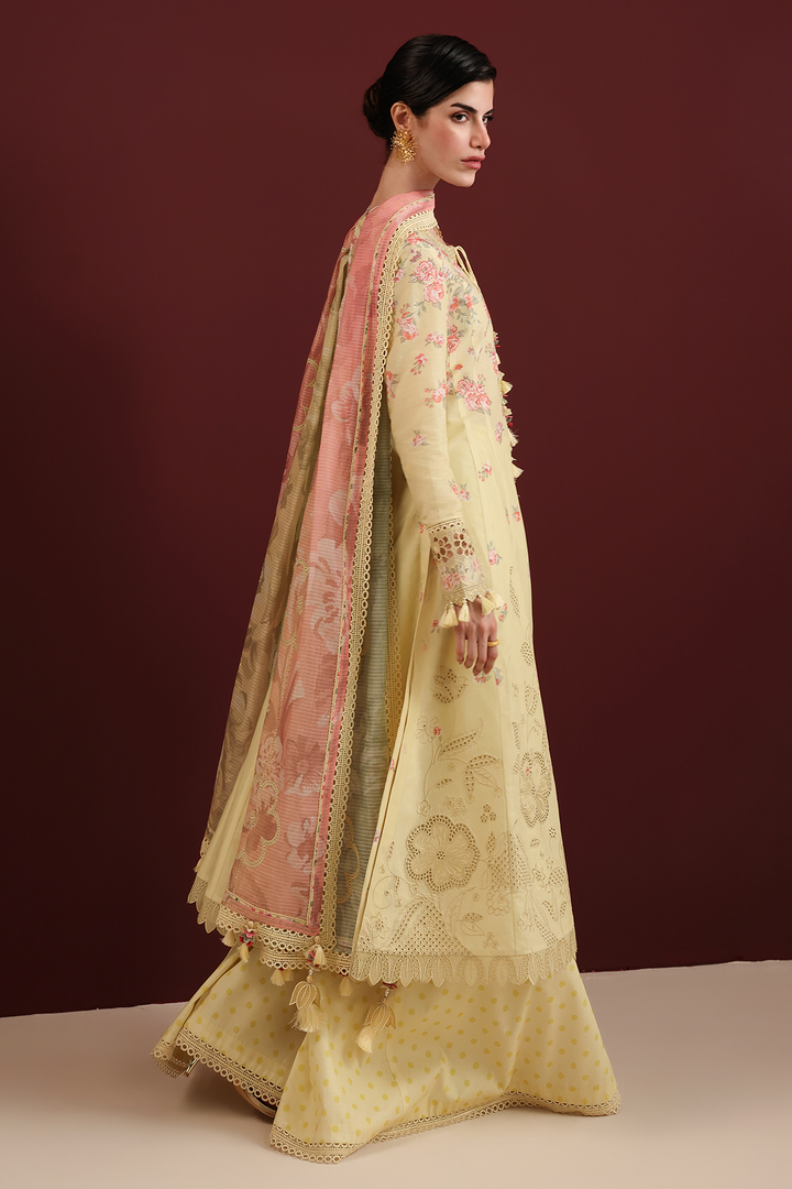 IRIS EMBROIDERED LAWN