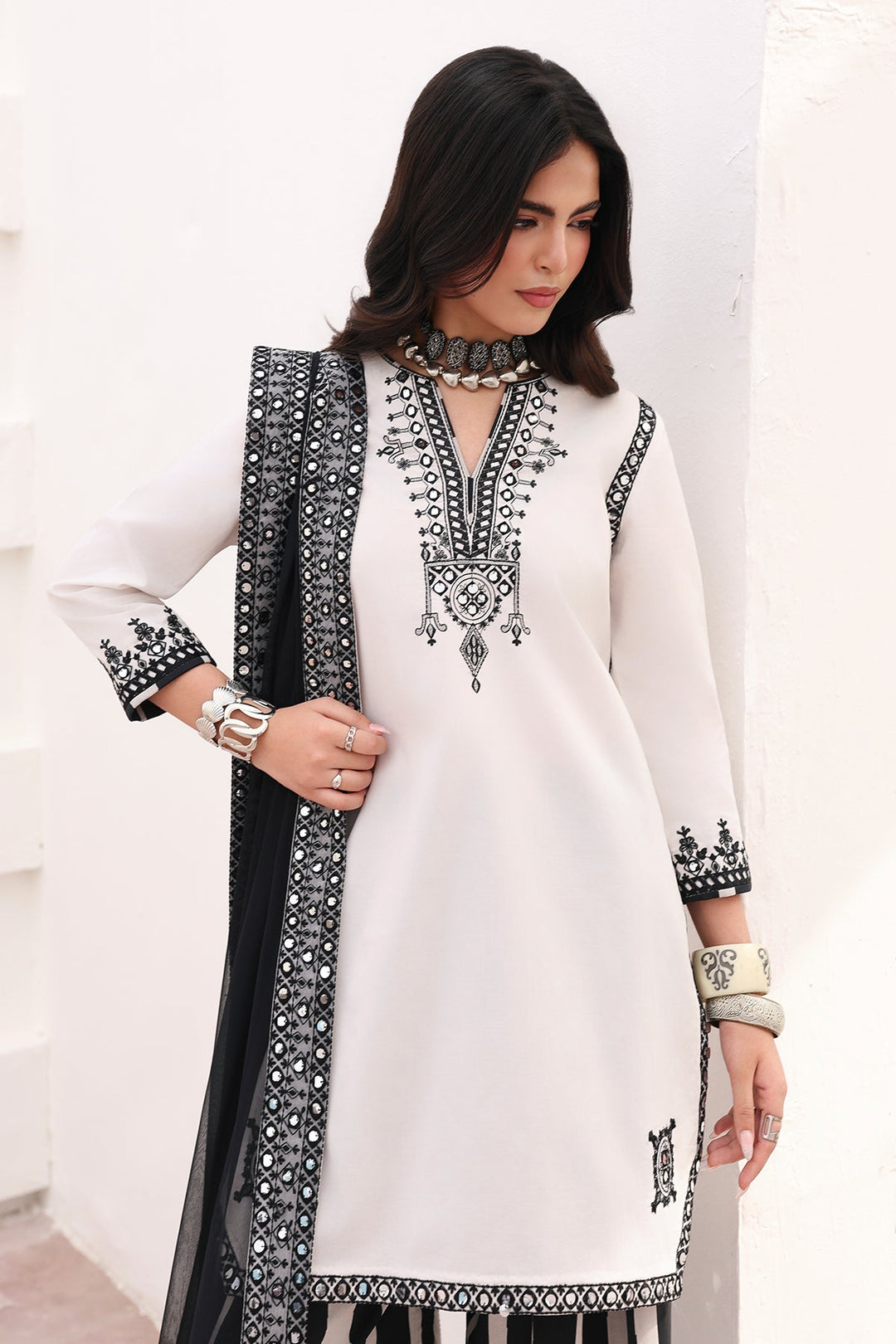 3-PC Embroidered Lawn Ready Suit