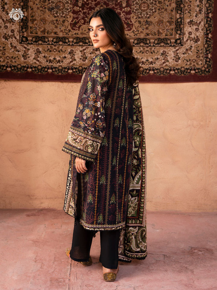 Gullbano Unstitched 3 pc Lawn