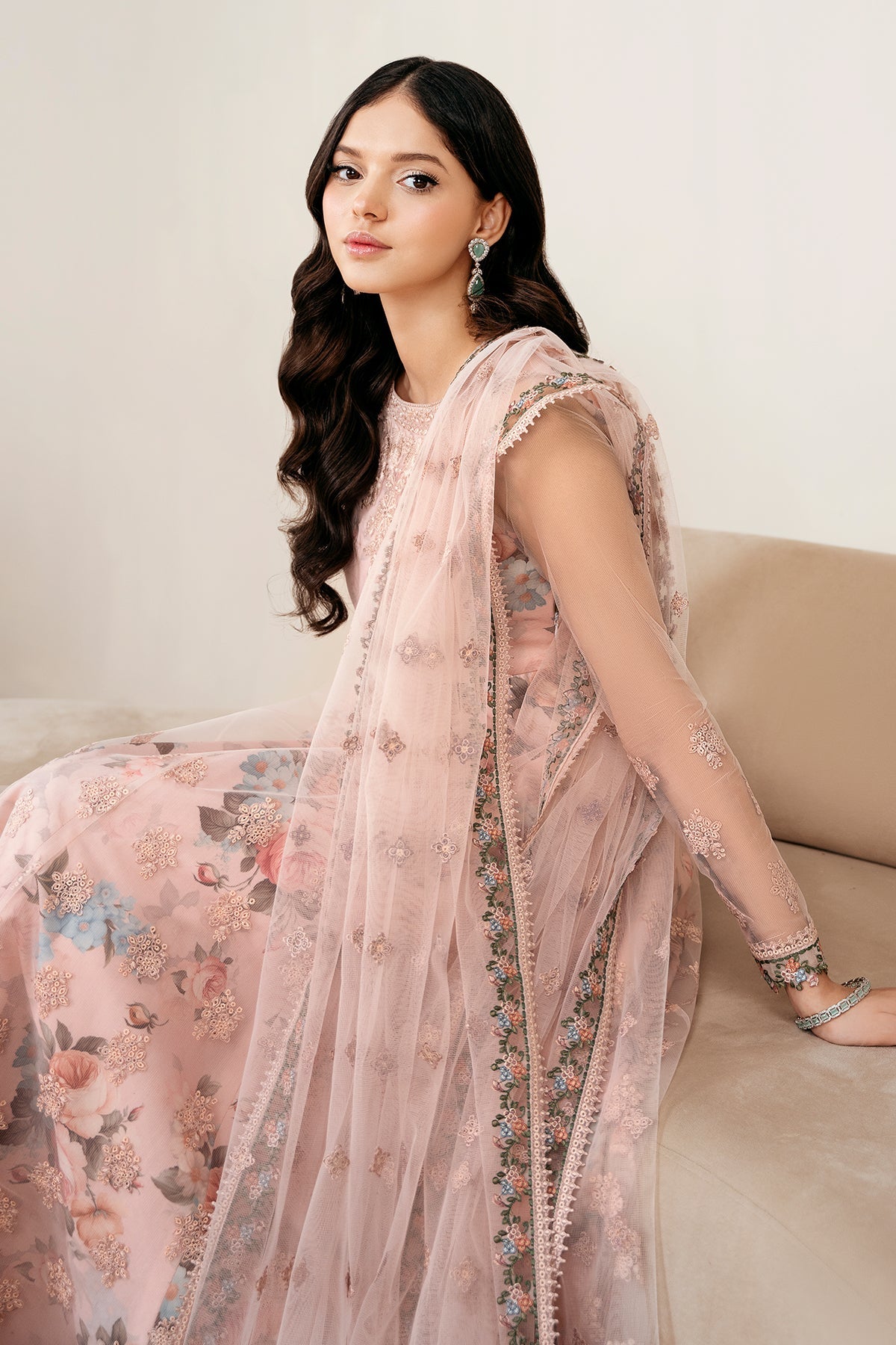 EMBROIDERED NET PR-1049