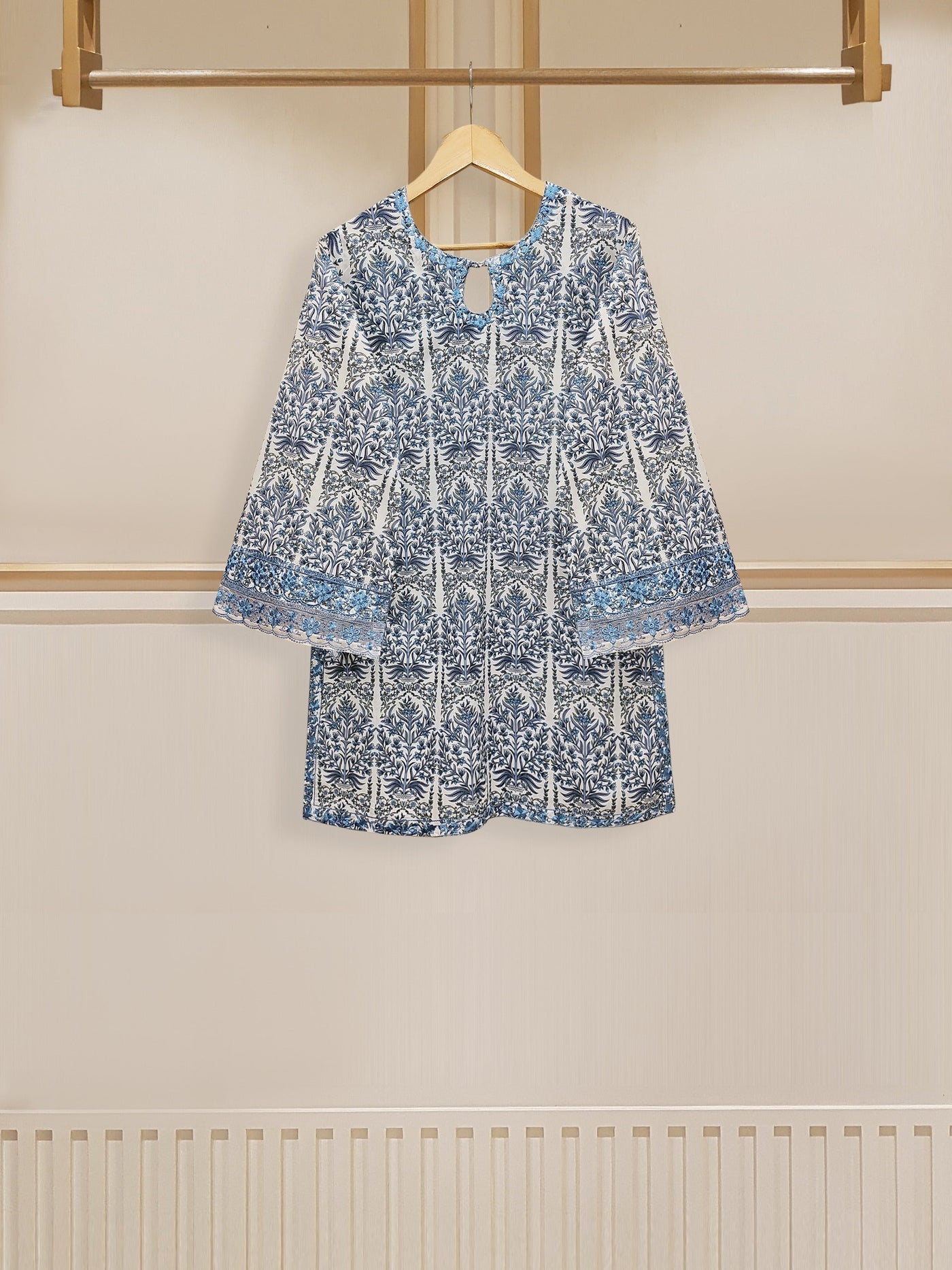 Aghanoor  ^^  2 Piece - Digital Printed Embroidered Cambric Suit S110332