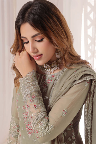 Myra Luxury Embroidered Chiffon 3 Piece