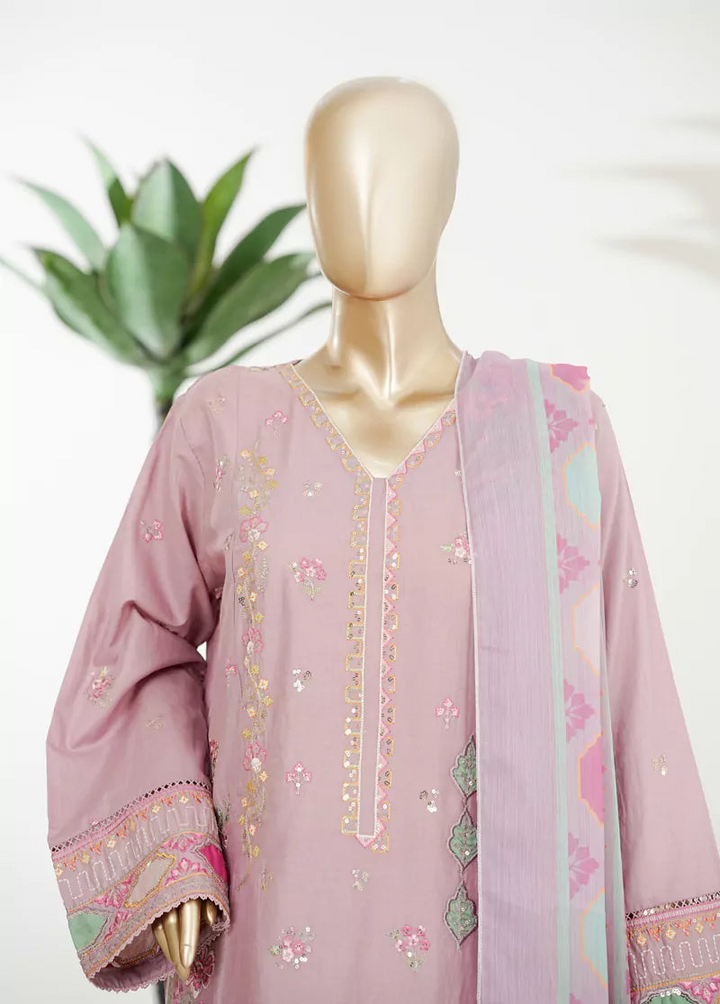 Luxury Embroidered  Lawn 3 Piece