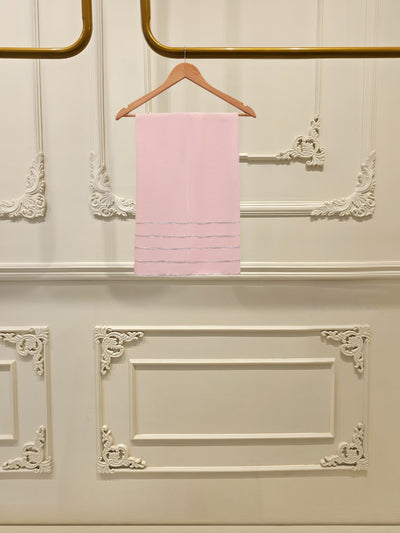 3 Piece - Pure Embroidered Cotton Net Suit