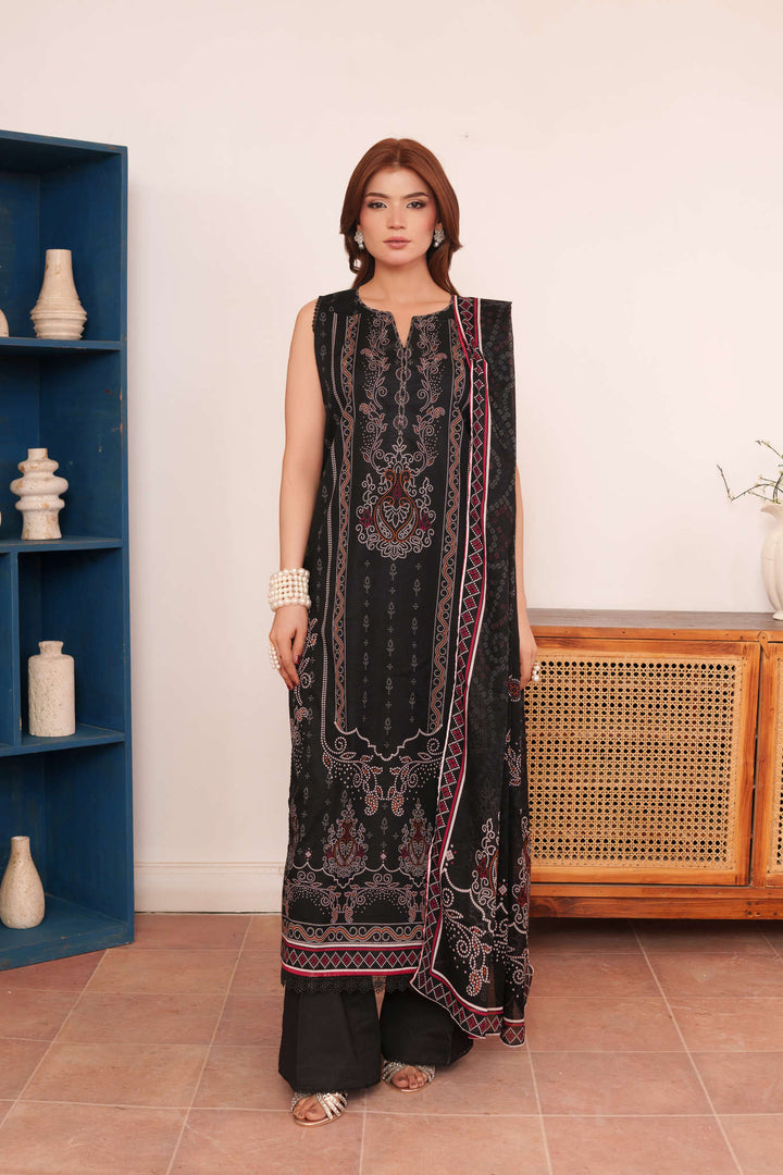 Printed Lawn Unstitched 3 pc