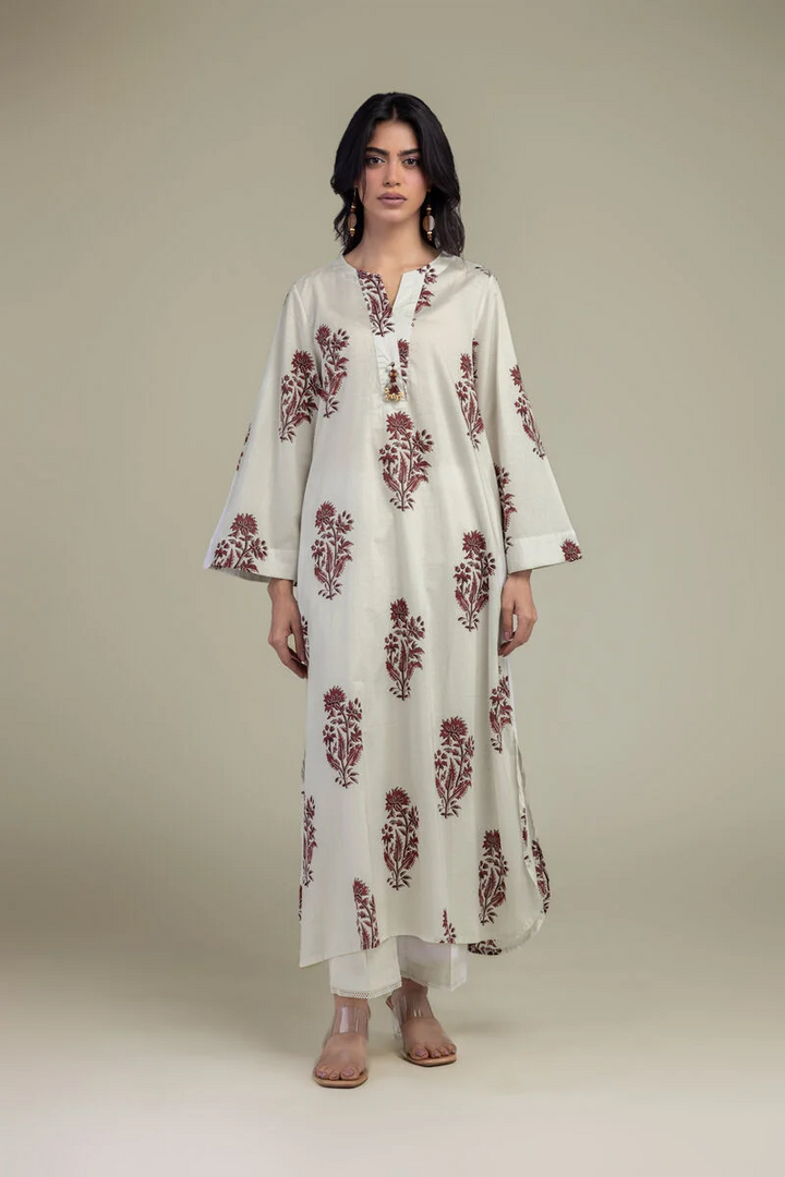 Printed | Cambric Printed Cambric Kurta With Dupatta