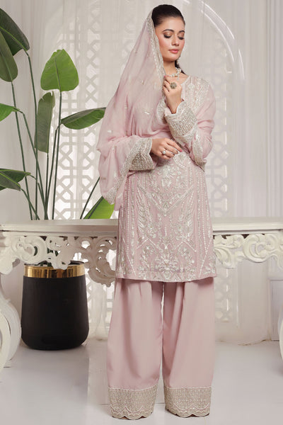 Myra Luxury Embroidered Chiffon 3 Piece