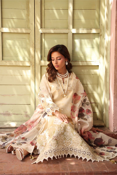 Embroidered Printed Lawn