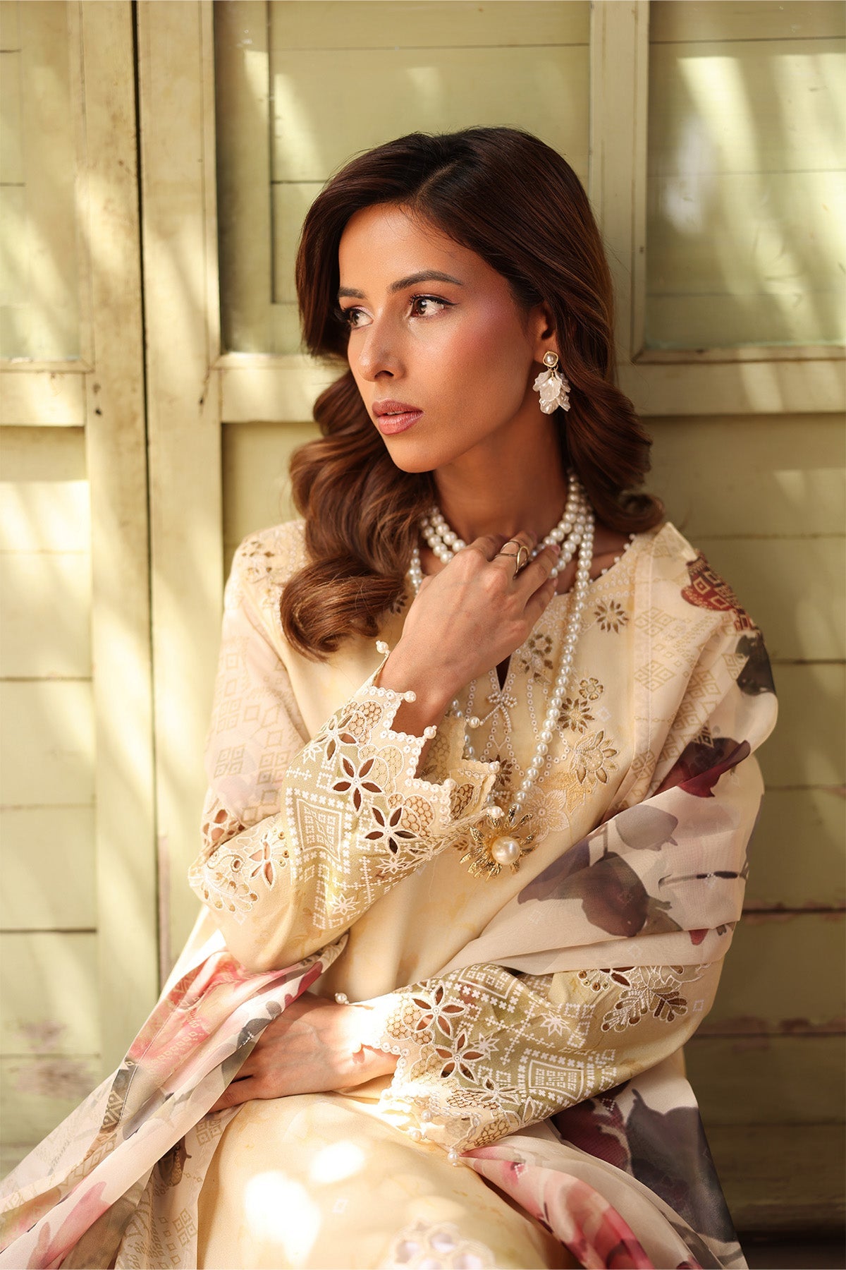 Embroidered Printed Lawn