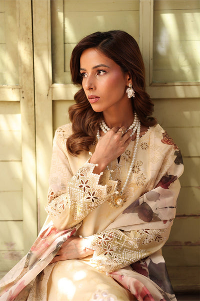 Embroidered Printed Lawn