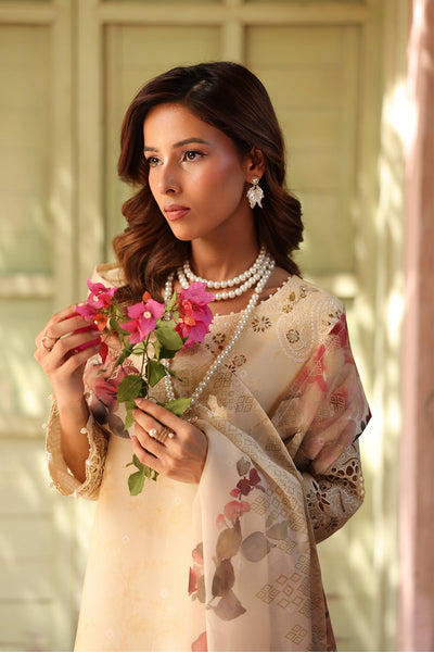 Embroidered Printed Lawn