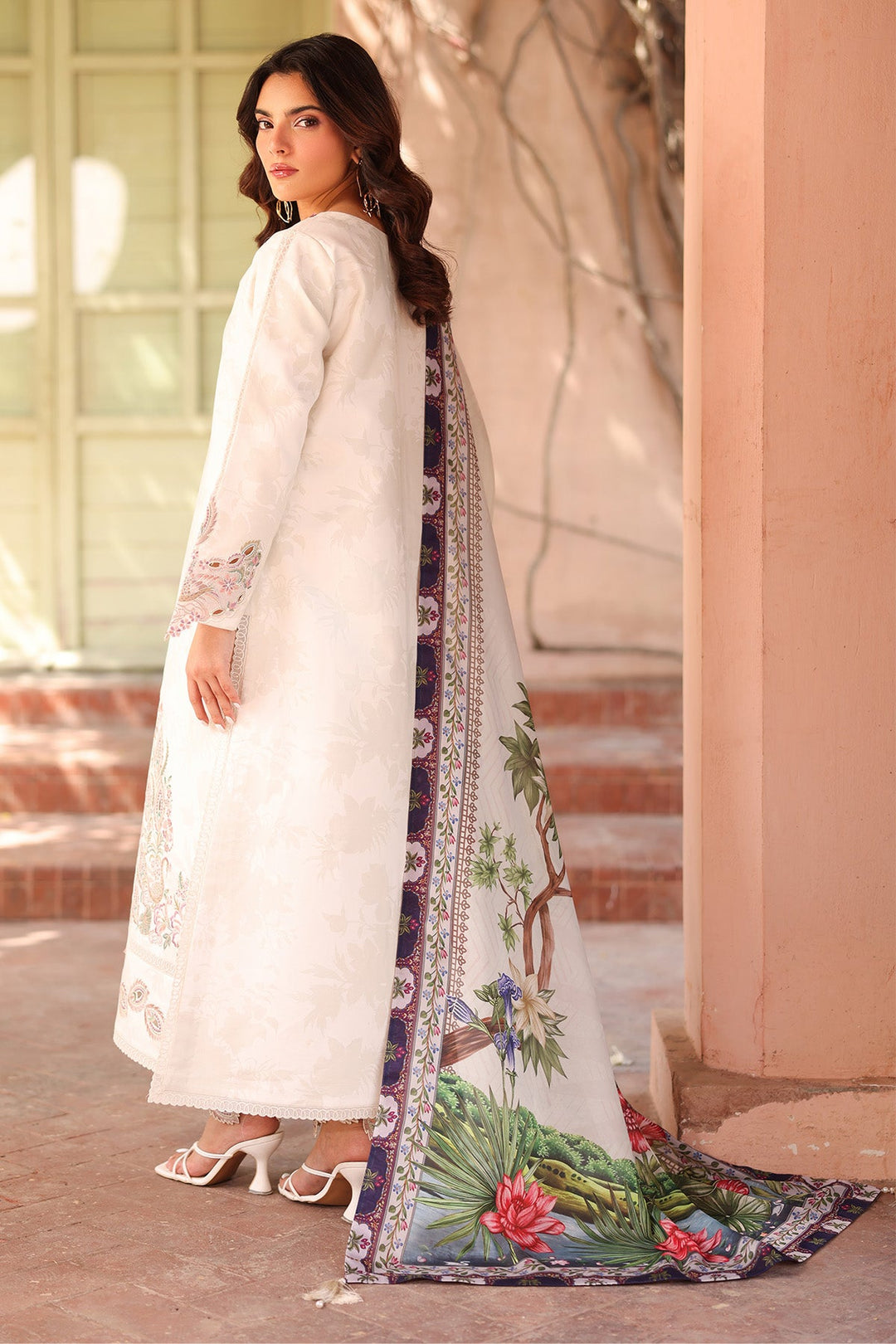 Embroidered Printed Lawn