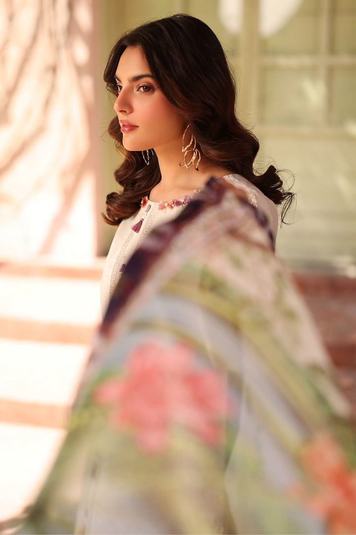 Embroidered Printed Lawn