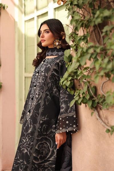 Embroidered Printed Lawn