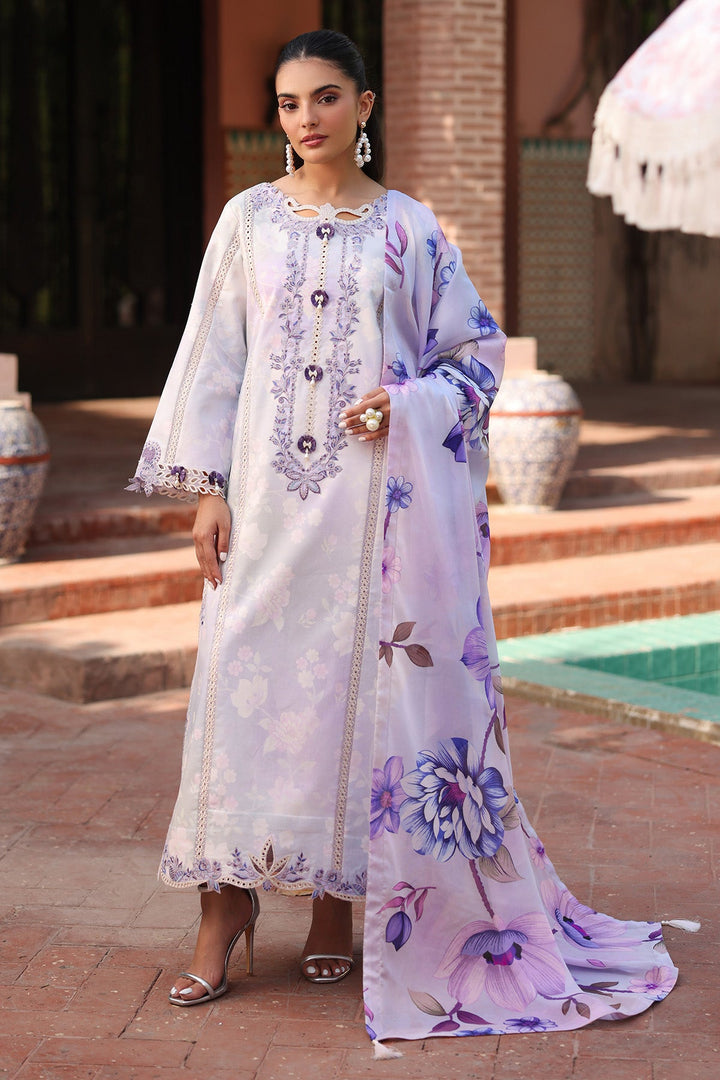 Embroidered Printed Lawn