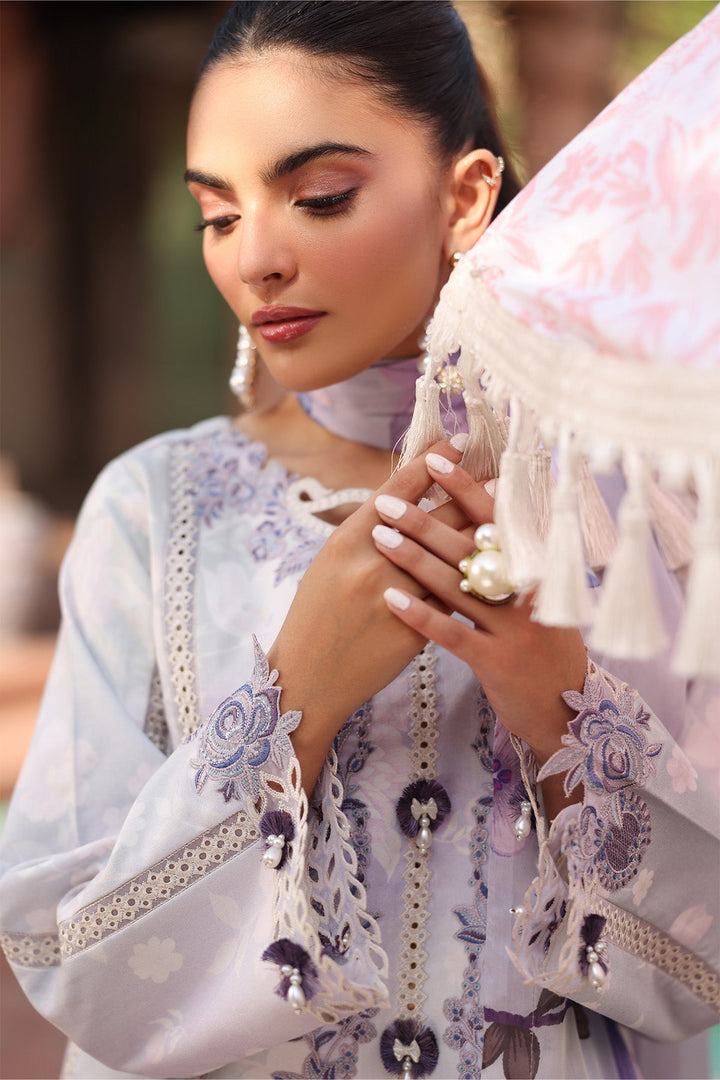 Embroidered Printed Lawn