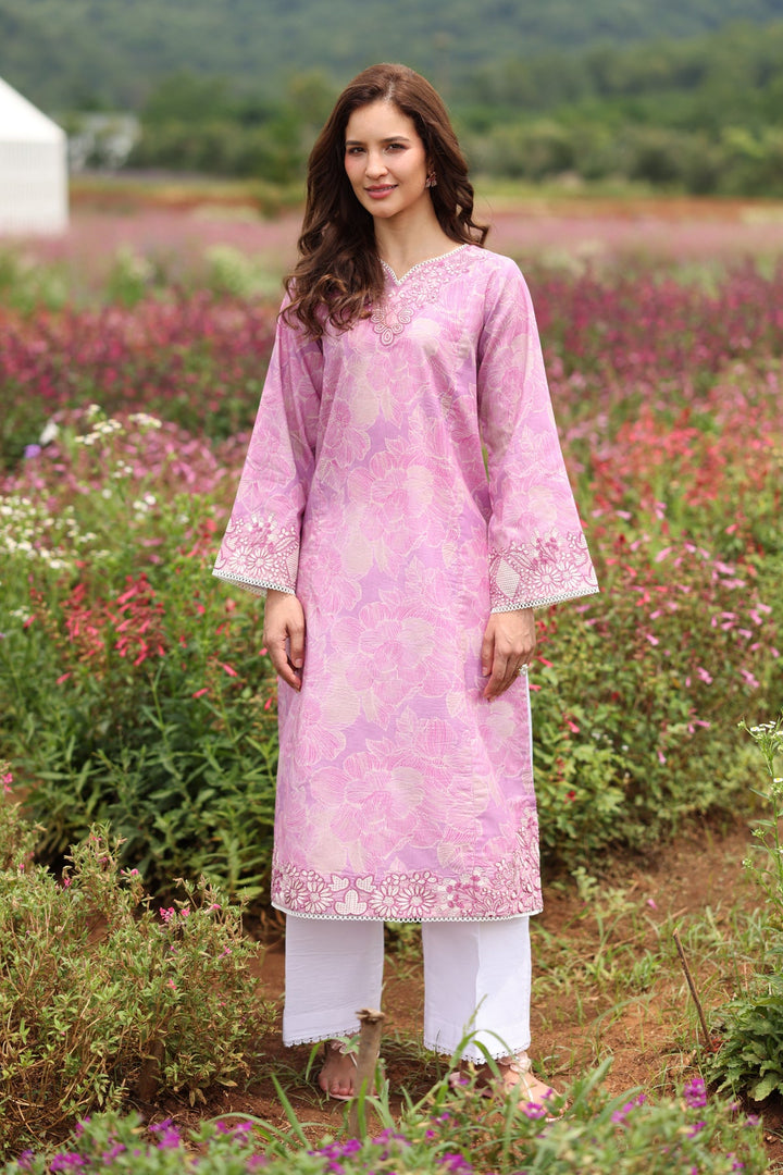 Printed  Unstitched Lawn 3 Pc