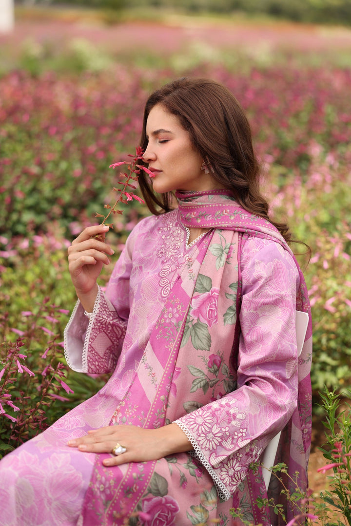 Printed  Unstitched Lawn 3 Pc