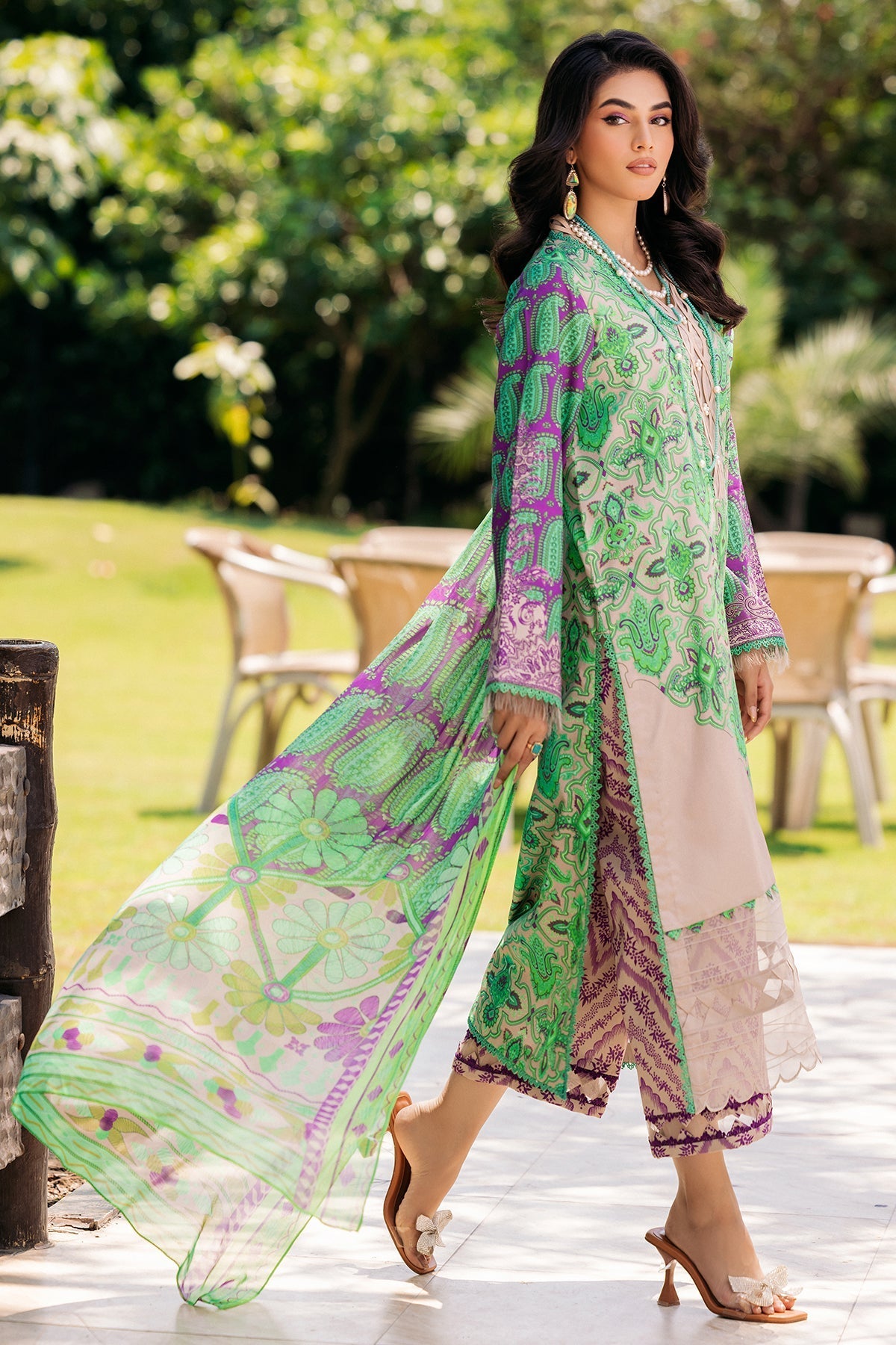 CHARIZMA -UNSTITCHED PRINTED LAWN