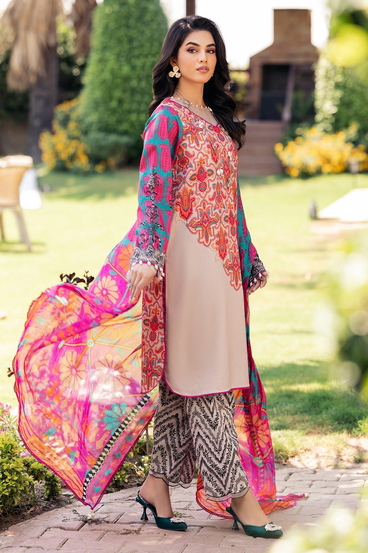 CHARIZMA -UNSTITCHED PRINTED LAWN