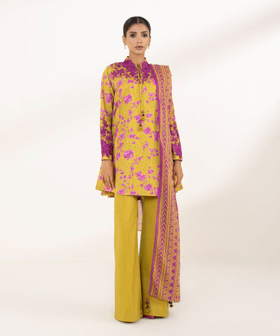 SAPPHIRE-2 PIECE - EMBROIDERED LAWN SUIT