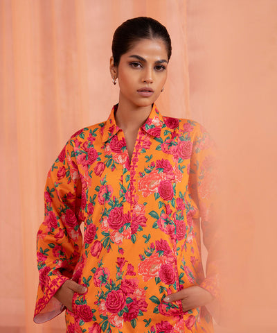 SAPPHIRE 0U2TDY24D211 Printed Lawn Suit