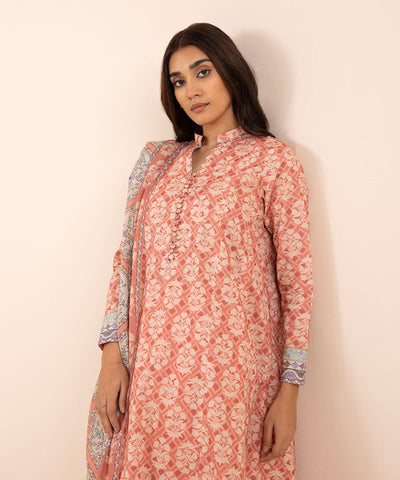 SAPPHIRE 3PDY24D122TS Printed Lawn Suit