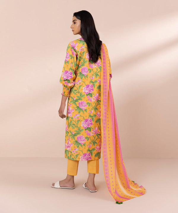 SAPPHIRE 3 PIECE - PRINTED LAWN SUIT