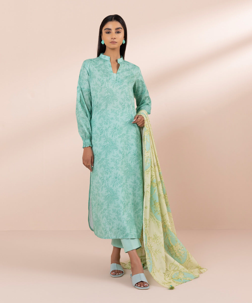 SAPPHIRE U3PDY24D212 Printed Lawn Suit