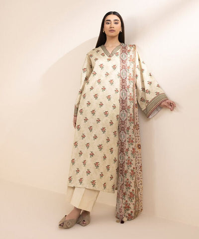 3 Piece Printed Lawn Suit