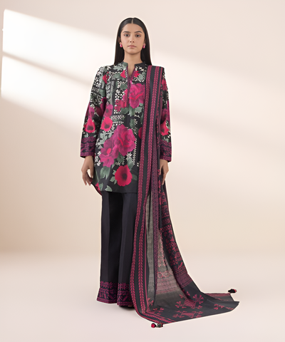 3 Piece - Printed Lawn Suit