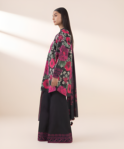 3 Piece - Printed Lawn Suit