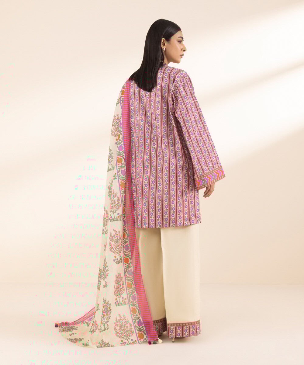 3 Piece - Printed Lawn Suit