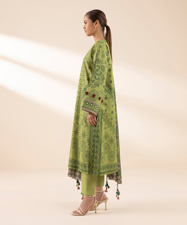 3 Piece - Printed Lawn Suit