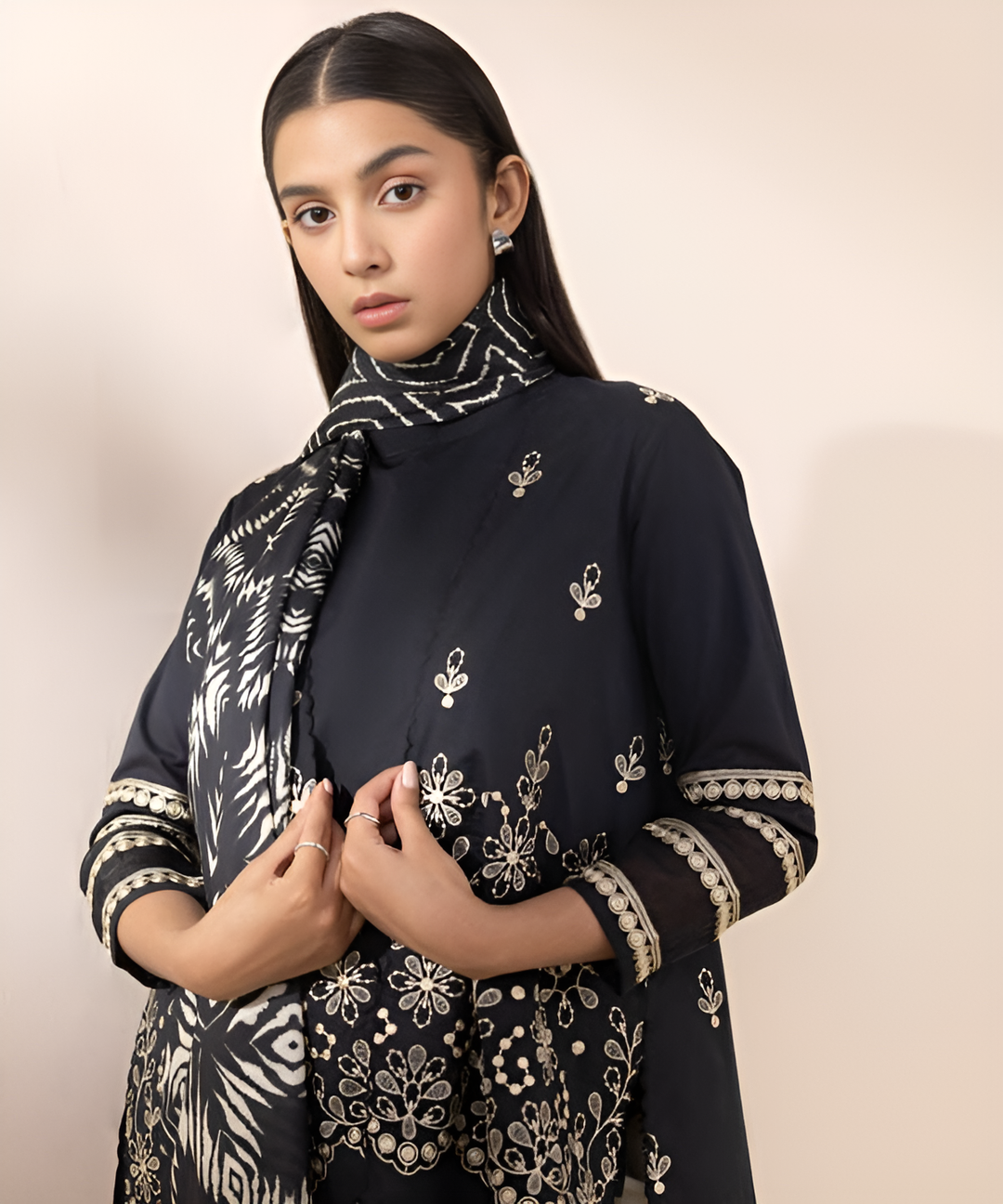 3 Piece - Embroidered Lawn Suit