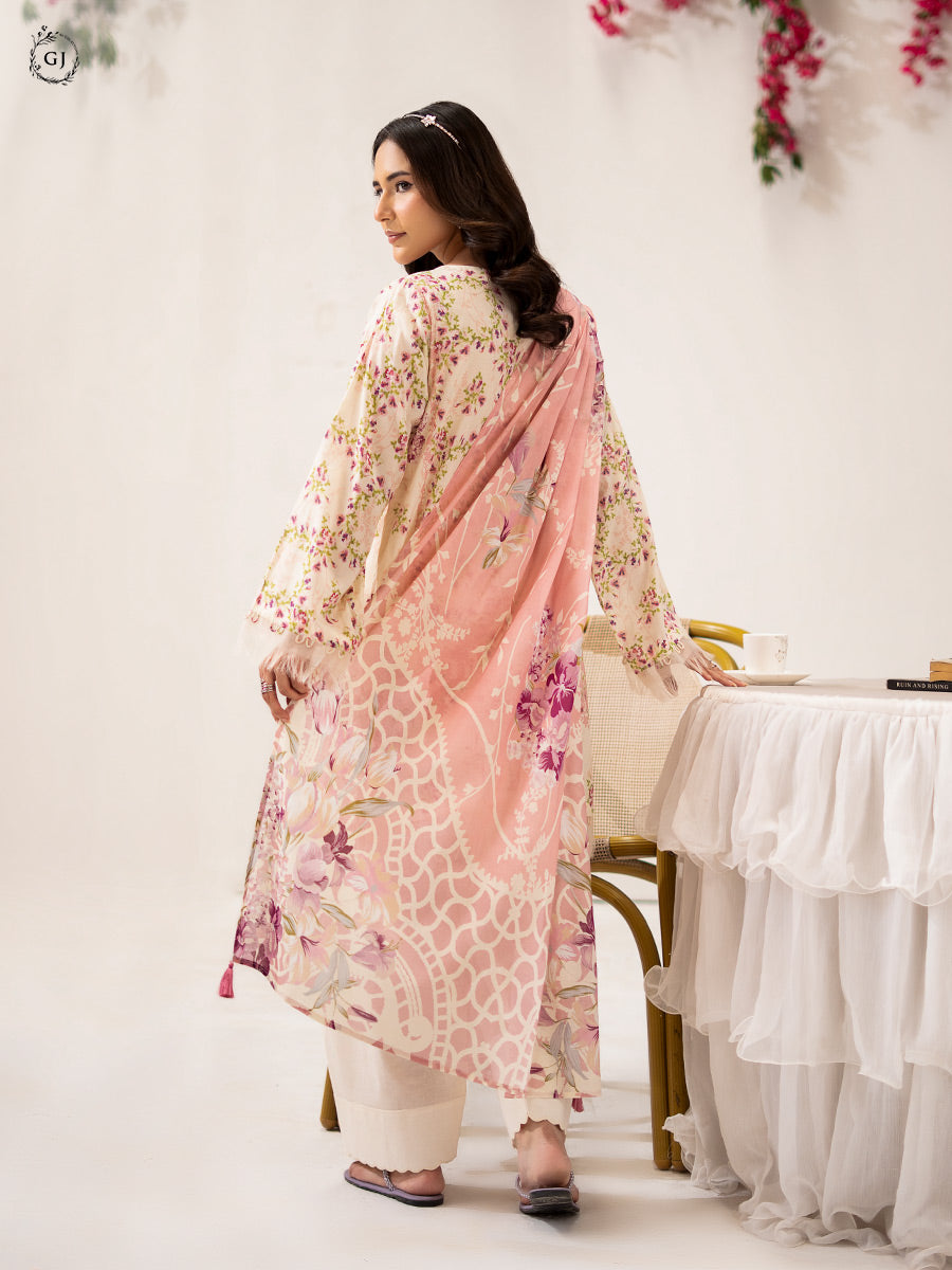 NAAZ E GUL Printed Lawn Unstitched 3 pc