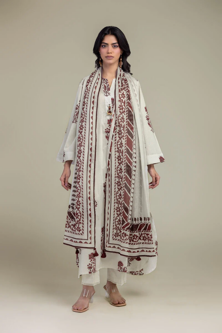 Printed | Cambric Printed Cambric Kurta With Dupatta
