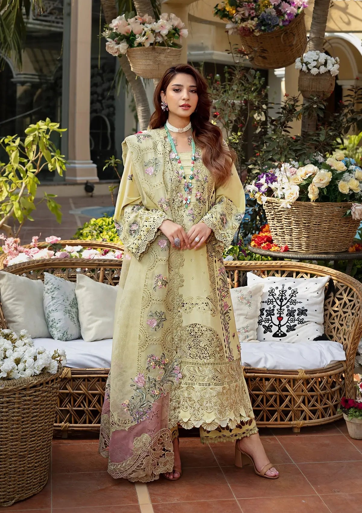 Luxury  Lawn Dress
